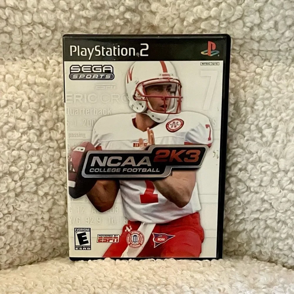 PS2 Sega Sports NCAA College Football 2K3 PlayStation 2 Video Game
